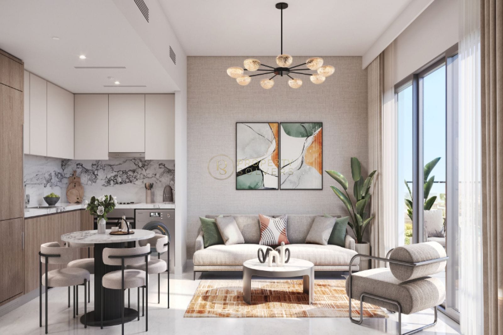 Semi-Furnished 1BR | Extra 10% Off | Near Handover